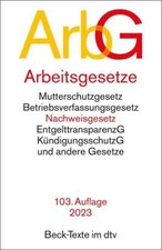 Arbeitsrecht arbeitsgesetze 10 gebraucht kaufen  Stuttgart