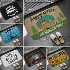 Tapete Happy Campers antiderrapante entrada corredor tapete casa interior capacho  comprar usado  Enviando para Brazil