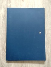 Maserati prospektmappe 2005 gebraucht kaufen  Vechta