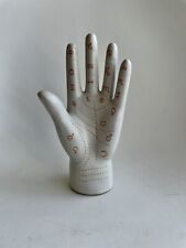 White ceramic palmistry for sale  TAUNTON