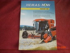 Hemas combine harvester d'occasion  Expédié en Belgium