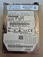 Toshiba HDD2D31 120GB,Intern,5400RPM,6,35 cm (2,5 Zoll) (MK1234GSX) Festplatte comprar usado  Enviando para Brazil