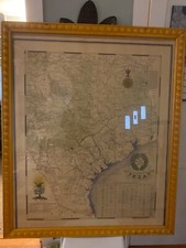 Texas republic map for sale  Yoakum