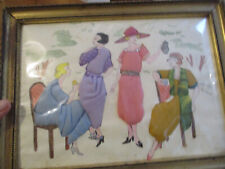 Tableau patchwork ancien d'occasion  Étaples