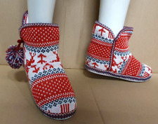Ladies slippers fairisle for sale  WAKEFIELD