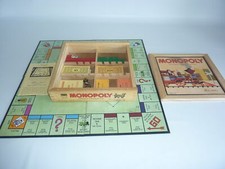 Monopoly wooden edition for sale  CANTERBURY