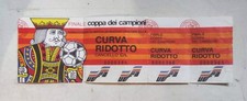 Biglietto finale coppa usato  Roma