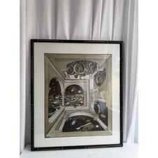 Escher print framed for sale  Hialeah