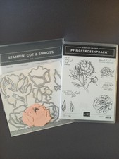 Stempelset pfingstrosenpracht  gebraucht kaufen  Königswartha