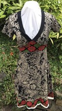 Desigual black floral for sale  WOLVERHAMPTON