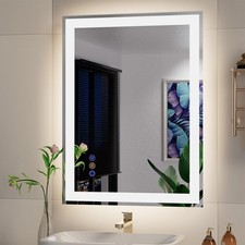 Espelho de banheiro LED 24"x32" inteligente regulável antiembaçante #R026 comprar usado  Enviando para Brazil