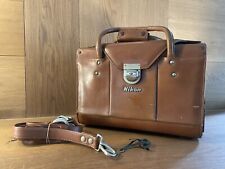*Exc+5* Bolsa para Câmera Nikon FB-15 Genuína Bolsa de Couro Gazeta Marrom Do Japão comprar usado  Enviando para Brazil