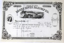 C.1855 stock certificate for sale  Rancho Palos Verdes