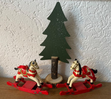 Weihnachten nostalgie holz gebraucht kaufen  Rottweil