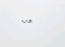 2006-2012 FORD FUSION V6 EMBLEMA PORTÃO TRASEIRO LOGOTIPO EMBLEMA SÍMBOLO CROMADO FABRICANTE DE EQUIPAMENTO ORIGINAL , usado comprar usado  Enviando para Brazil