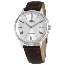 Relógio masculino Orient Classic automático mostrador prateado RA-AC0J06S10B comprar usado  Enviando para Brazil