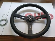 Sportlenkrad Leder Abarth Fiat Alfa Lancia Delta Integrale & Evo 350mm/35mm comprar usado  Enviando para Brazil