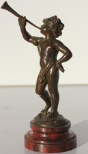 Bronze ancien marbre d'occasion Bronze ancien marbre d'occasion  Elliant