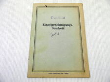 Einzelgenhemigung dkw f93 gebraucht kaufen  Merseburg