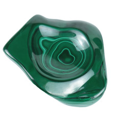 Polished malachite green for sale  Random Lake