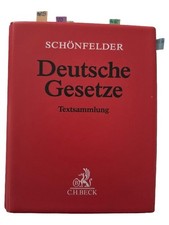 Schönfelder deutsche gesetze gebraucht kaufen  Deutschland