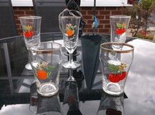 Britvic retro glasses for sale  MANCHESTER