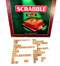 Scrabble deluxe original for sale  WOODFORD GREEN