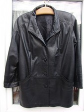 Nappa echtleder lederjacke gebraucht kaufen  Deutschland