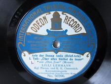 Usado, 78rpm LILLI LEHMANN sings Don Juan (Mozart) - GERMAN ODEON Berlin 1907 comprar usado  Enviando para Brazil