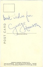 An original B.O.A.C postcard signed by George Harrison 1964 comprar usado  Enviando para Brazil