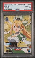 Leafa 2025 Union Arena Sword Art Online 1 Estrela #UE07BT/SAO-1-059 PSA 10 comprar usado  Enviando para Brazil