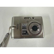 Câmera Digital Nikon Coolpix 6.0 Megapixels ISO 800 2.4 Polegadas LCD Prata e Estojo comprar usado  Enviando para Brazil