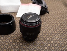 Lente Canon EF 85mm f/1.2L II USM por favor leia comprar usado Lente Canon EF 85mm f/1.2L II USM por favor leia comprar usado  Enviando para Brazil