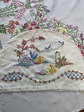 Vintage hand embroidered for sale  HALESOWEN
