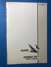 Piper owner manual for sale  Wichita