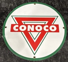 Vintage conoco porcelain for sale  Oklahoma City