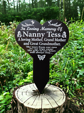 Personalised graveside plaque for sale  LEEDS