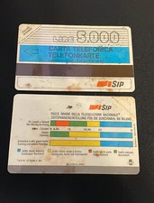 Scheda telefonica sip usato  Penna Sant Andrea