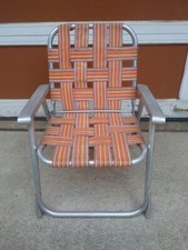 Vintage aluminum webbed for sale  New Richmond