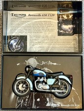 Minichamps triumph bonneville for sale  GILLINGHAM
