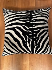 Zebrakissen groß samt gebraucht kaufen  Berlin
