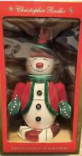 Christopher radko snowie for sale  USA