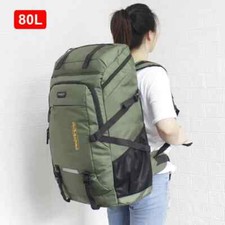 Mochila de viagem 50L/80L masculina feminina grande capacidade clássica bolsa de bagagem externa nova, usado comprar usado  Enviando para Brazil