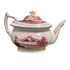 Antique lusterware teapot for sale  Fox Lake