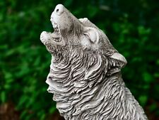 Howling wolf statue for sale  DAGENHAM