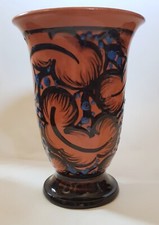 Jugendstil keramik vase gebraucht kaufen  Cadenberge