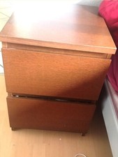 Ikea malm nachttisch gebraucht kaufen  Troisdorf