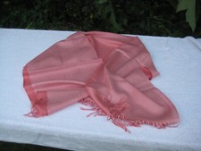 Pink pashmina silk for sale  MAIDSTONE