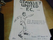 Westmorland league staveley for sale  COWDENBEATH