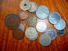 Usado, Lote misto de 17 moedas internacionais antigas - 1870–1968 de 12 países comprar usado  Enviando para Brazil